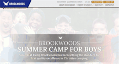 Desktop Screenshot of campbrookwoods.net
