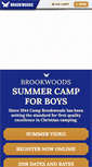 Mobile Screenshot of campbrookwoods.net